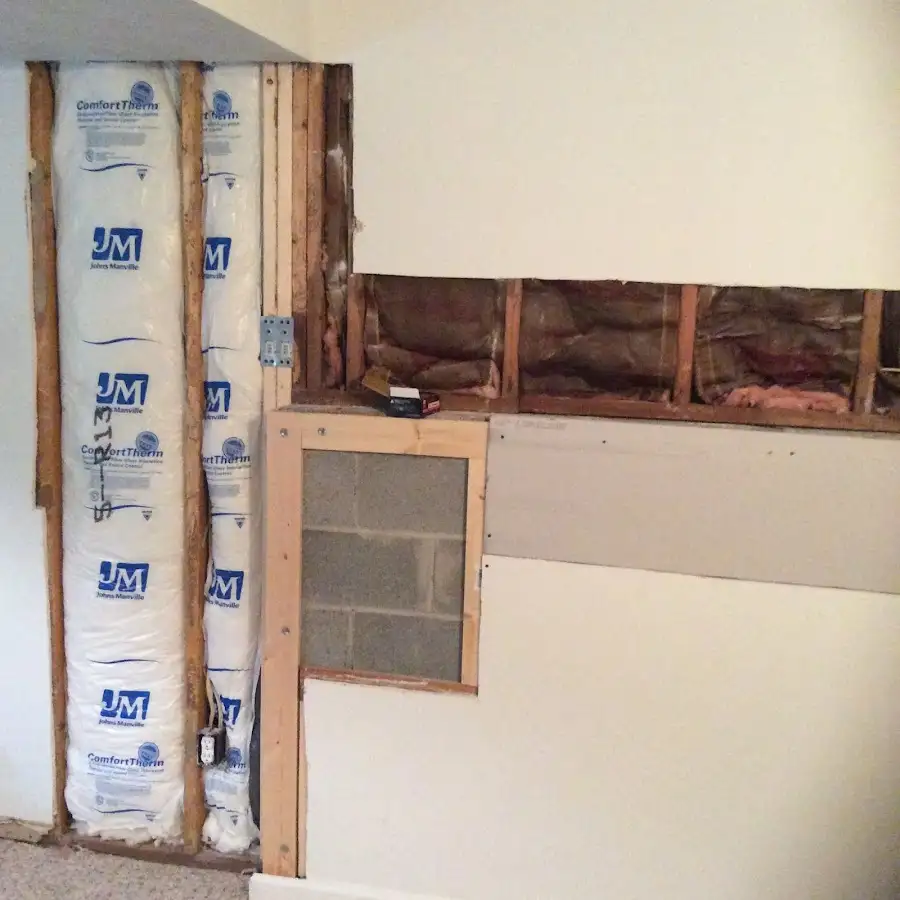 Wall insulation replacement during Odor Removal & Deodorization in Clewiston